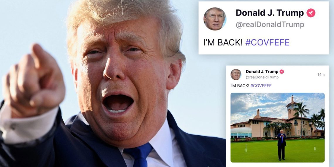 I'm Back - Donald Trump Returns to Facebook After Two-Year Ban - Before You Take