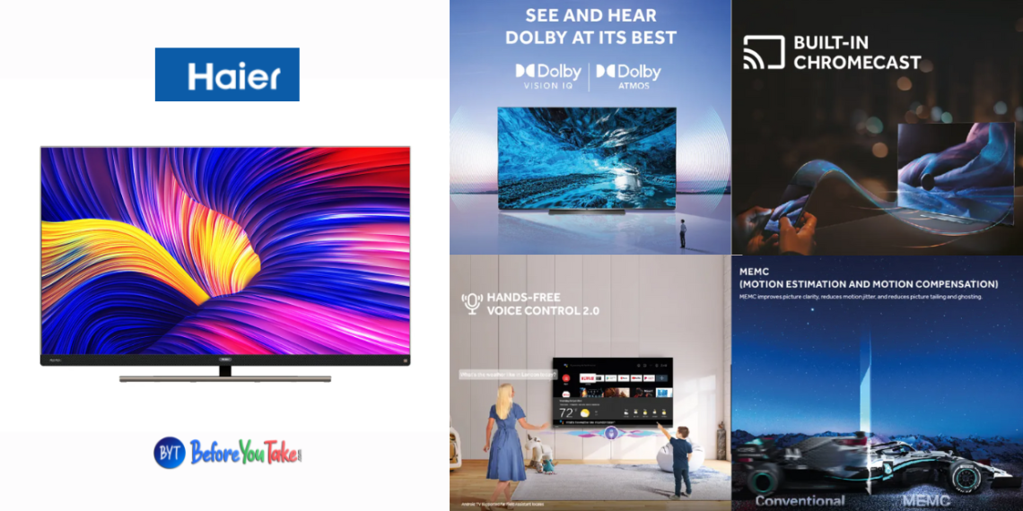 Haier Launches S9QT Series New 4K QLED TVs with HDR and 120Hz Refresh Rate in India - Before You Take