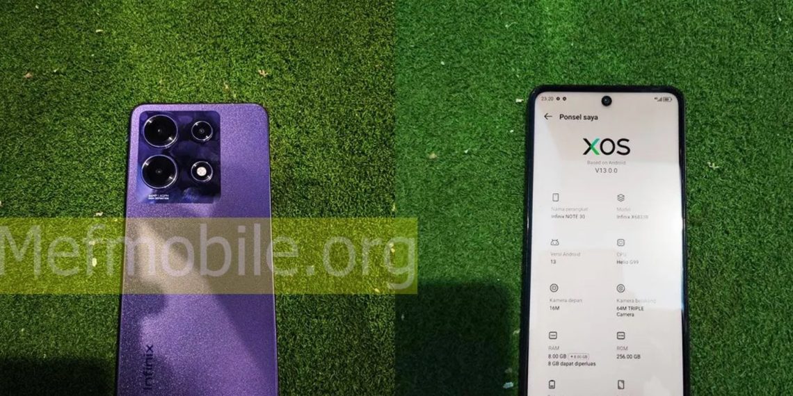 Infinix Note 30 VIP Leaked Images and Specifications - Before You Take