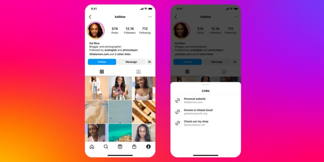 Instagram profiles now allow up to five links, says Meta CEO Mark Zuckerberg - Before You Take