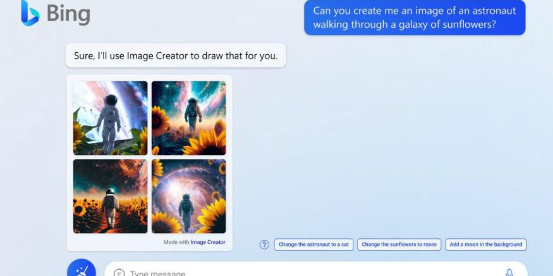 Microsoft's AI-Powered Image Creator Comes to All Edge Users - Before You Take