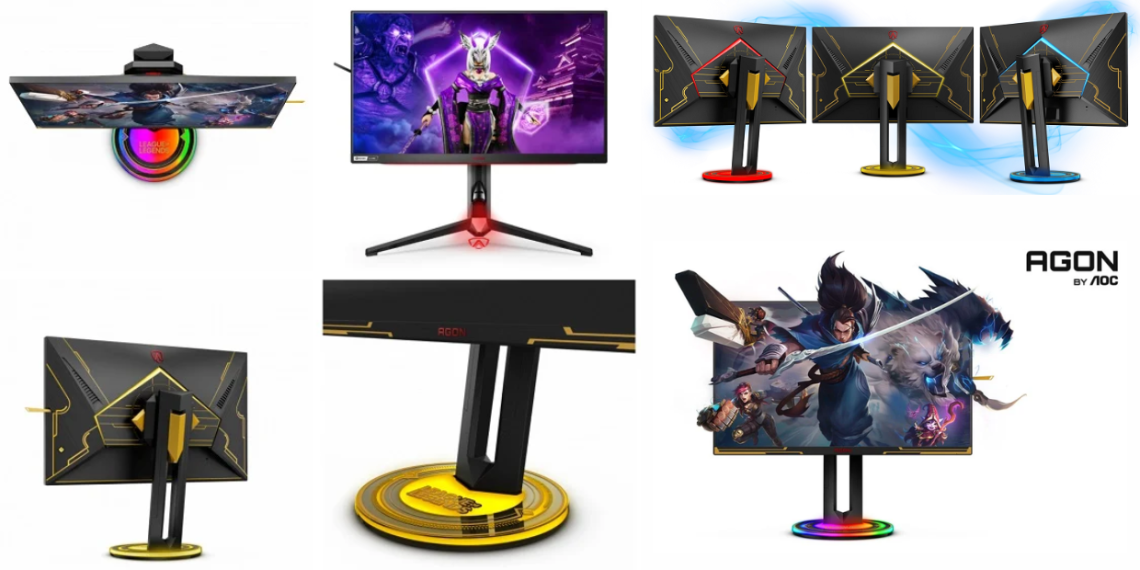 AOC Launches World's First League of Legends Gaming Monitor in India - AGON PRO AG275QXL - New Launch - Technology News - Tech Updates - Before You Take