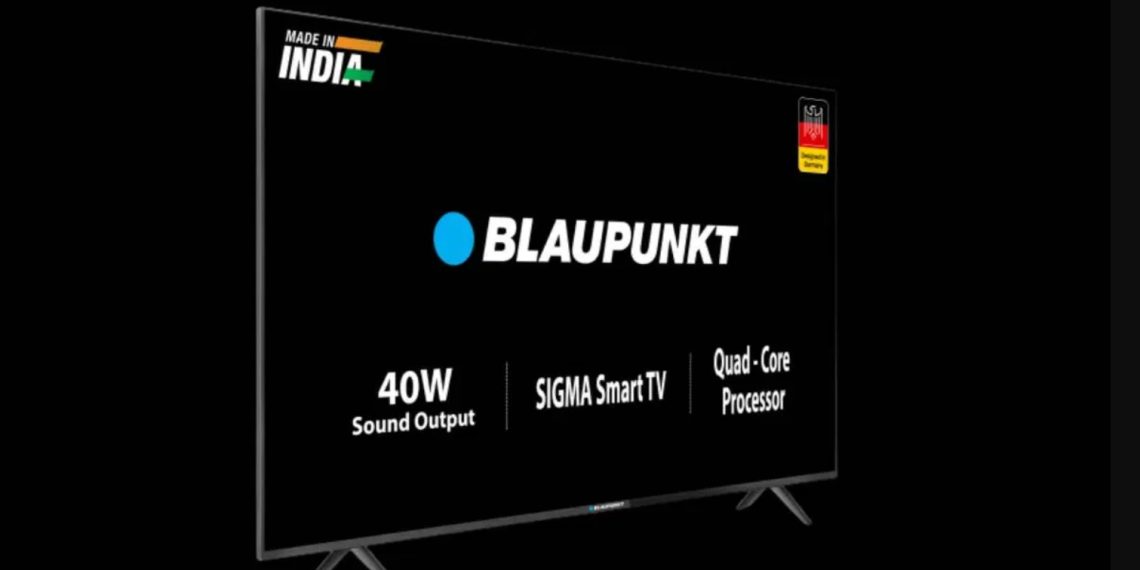 Blaupunkt Collaborates with Flipkart to Launch Sigma 40-Inch Smart Android TV in India for Less than Rs 15,000 - Tech News - Before You Take
