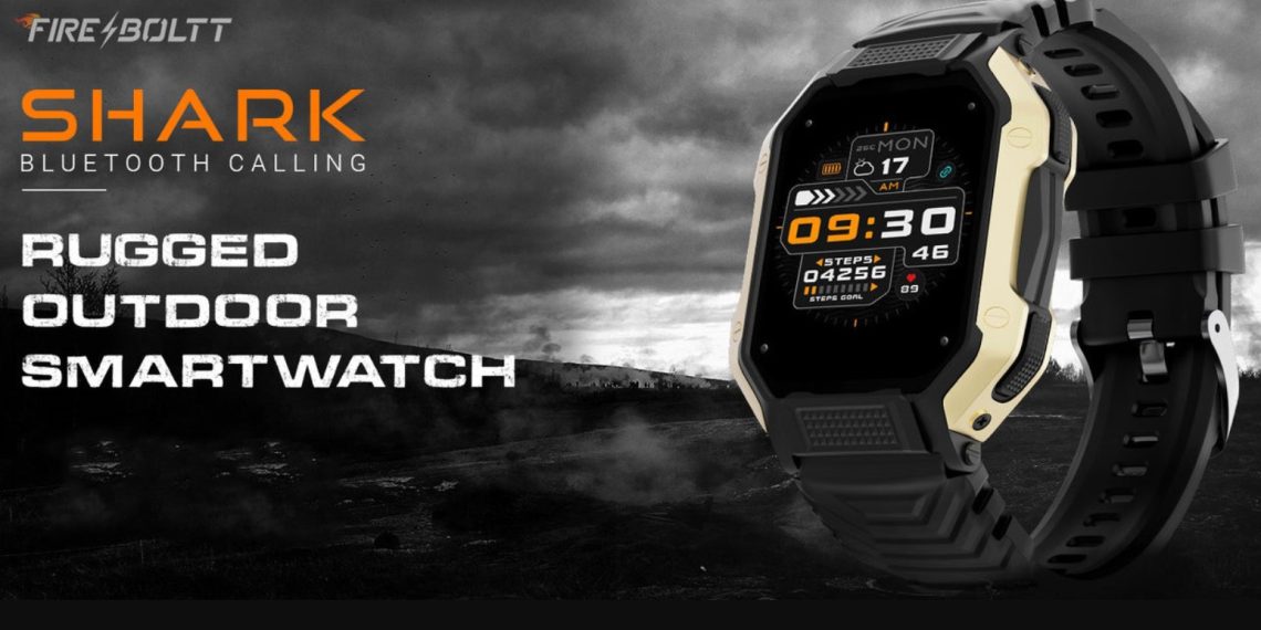 Fire-Boltt Shark - A Rugged Smartwatch Built to Conquer the Outdoors, Launched in India - New Launch India - Tech News - Tech Updates -Before You Take