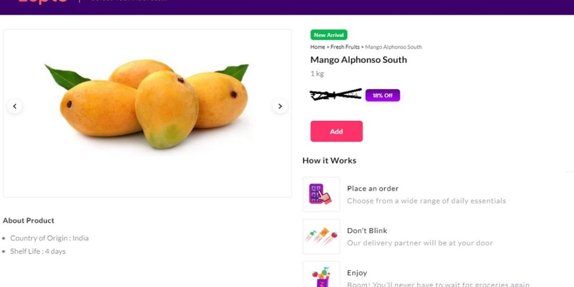 Mango Mania Sweeps India - Zepto's Record-breaking Rs 25 Crore Mango Sales in April - Tech News India - Tech Updates - Before You Take