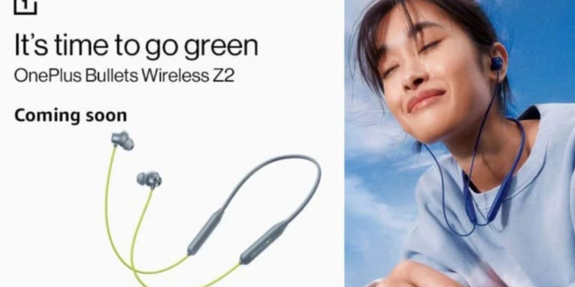 OnePlus Bullets Wireless Z2 - Soon Available in New Green Color Variant in India - Latest Tech News India - Tech Updates - Before You Take