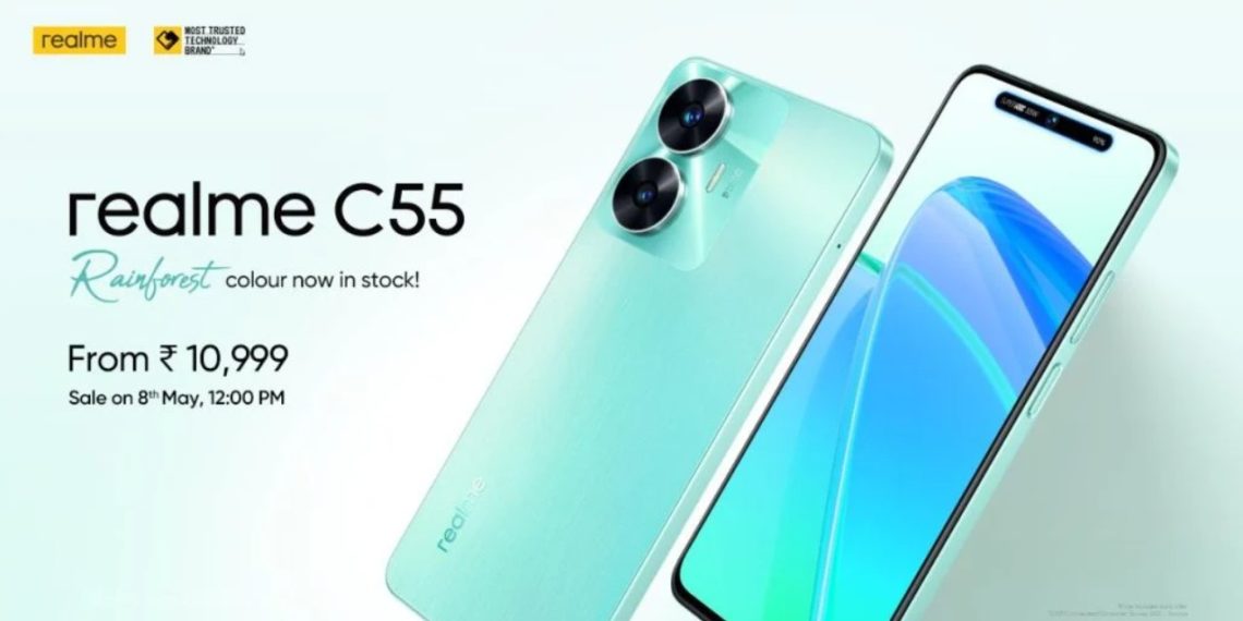 Realme C55 Rainforest - A New Colour Option for Indian Customers - New Launch - Latest Tech News - Tech Updates - Before You Take