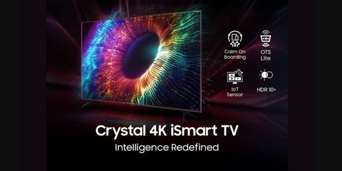 Samsung Launches Affordable Crystal 4K iSmart 2023 TV Series in India - New Launch - Latest Tech News India - Tech Updates - Before You Take