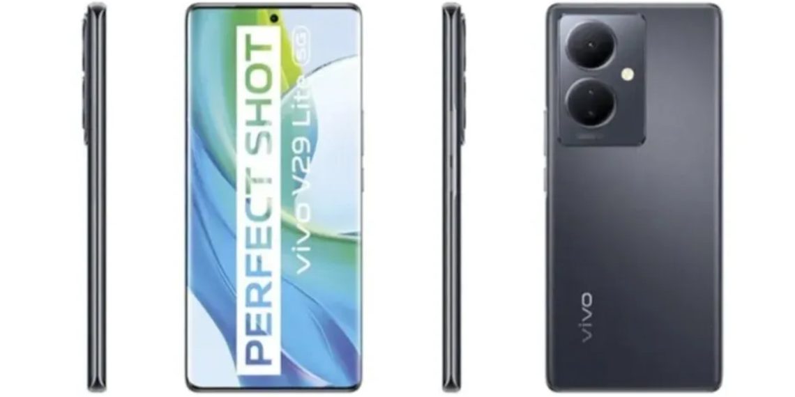 Vivo V29 Lite 5G - Leaked Render Unveils Curved Display, Triple Cameras, and Snapdragon 695 - Tech News India - Tech Updates - Before You Take
