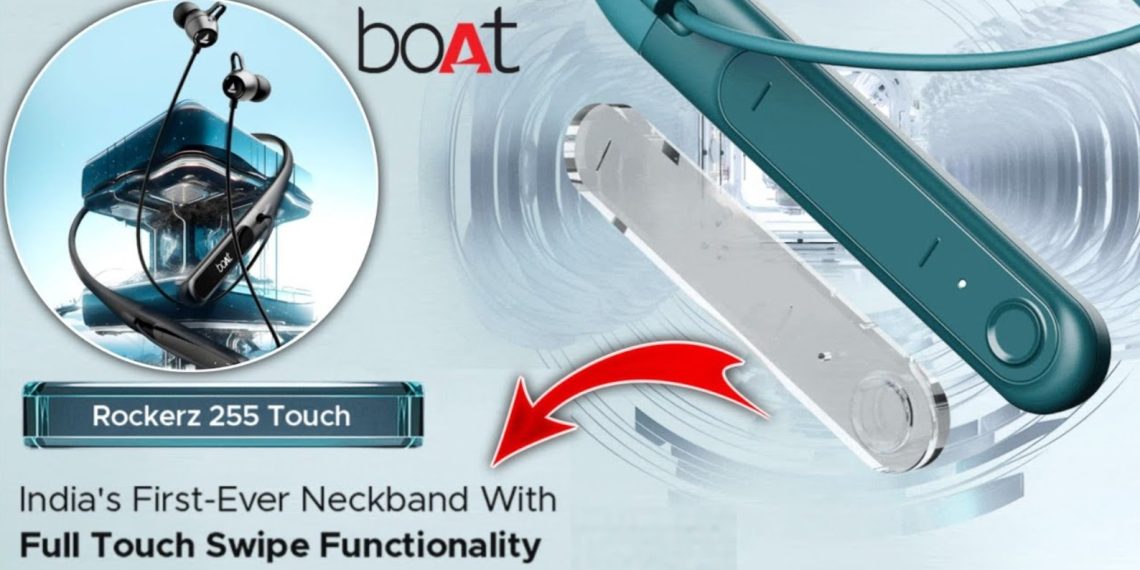 boAt Rockerz 255 Touch Neckband - Unleashing Advanced Features and Long-Lasting Battery Life - New Launch - Tech News India - Tech Updates - Before You Take