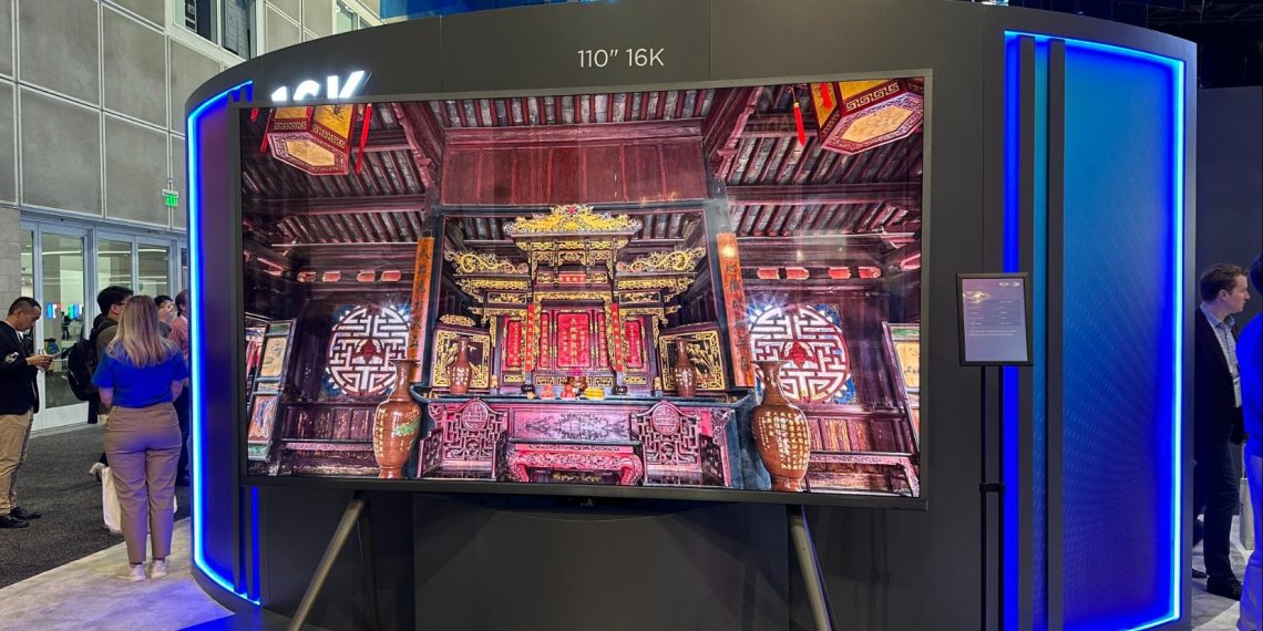 BOE Unveils Revolutionary 110-Inch 16K TV, Redefining the Future of Home Entertainment - Tech News India - Tech Updates - Before You Take