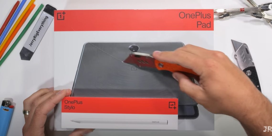 OnePlus Pad Aces Durability Test by JerryRigEverything - Impressive Results Revealed - Tech News India - Tech Updates - Before You Take