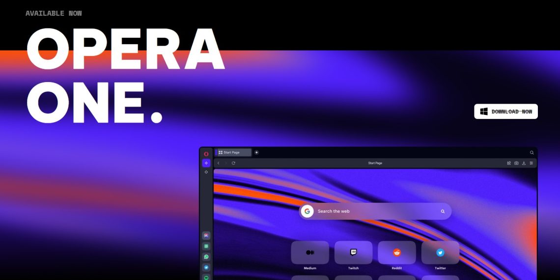 Opera One - Opera's New Web Browser Introduces AI-Powered Aria Chatbot - Web Browser - Download Now - Tech News India - Updates - Before You Take