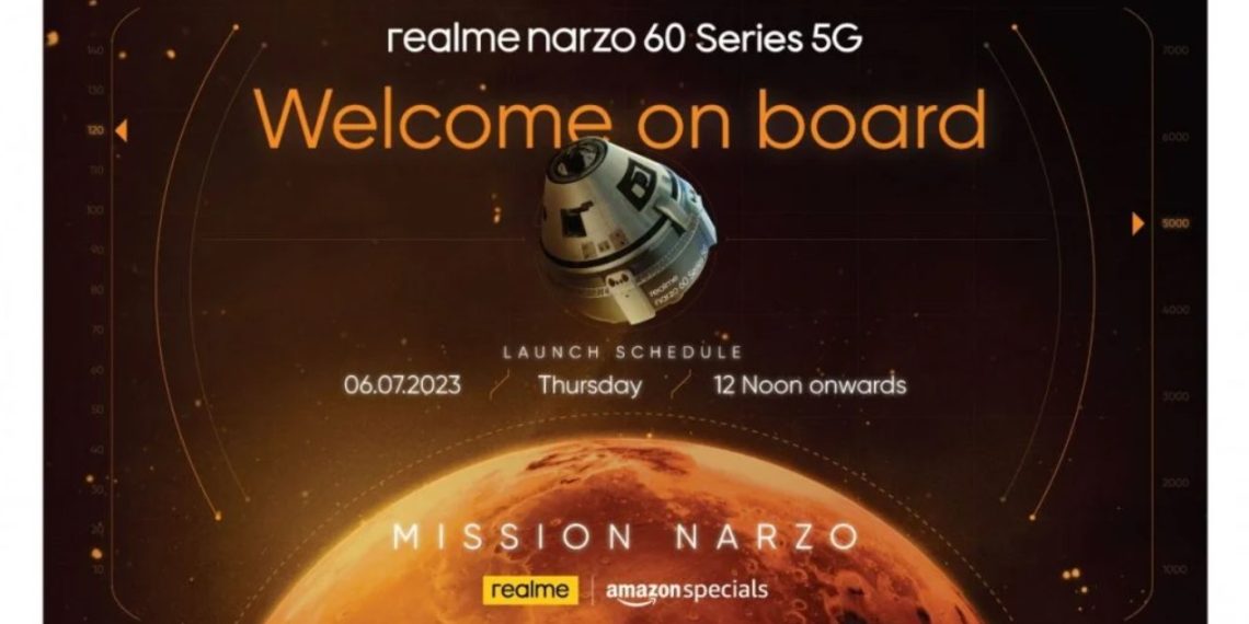 Realme Narzo 60 Series - Unveiling Martian Horizon Design, 100MP Camera, and 5G Power on July 6th - Tech News India - Tech Updates - Before You Take