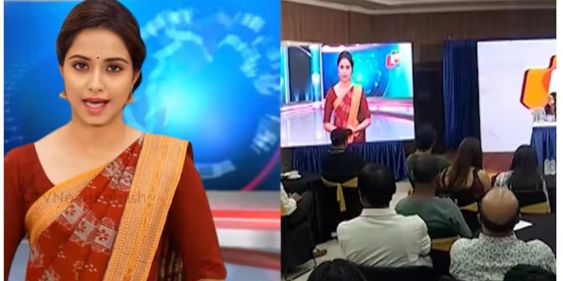 Odisha-Based Private Channel Unveils AI-Powered News Anchor 'Lisa' for Enhanced News Delivery - Tech News India - Updates - AInewsanchor - Before You Take