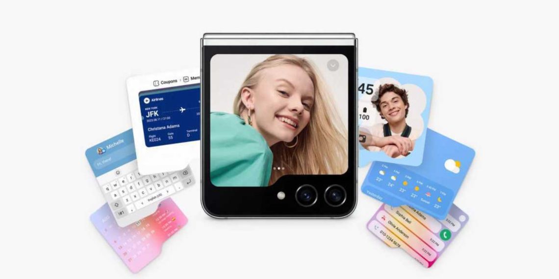 Samsung Galaxy Z Flip 5 Leaked Images Reveal Gapless Design and Versatile Cover Display with Widgets - Tech News India - Updates - Leaks - Before You Take