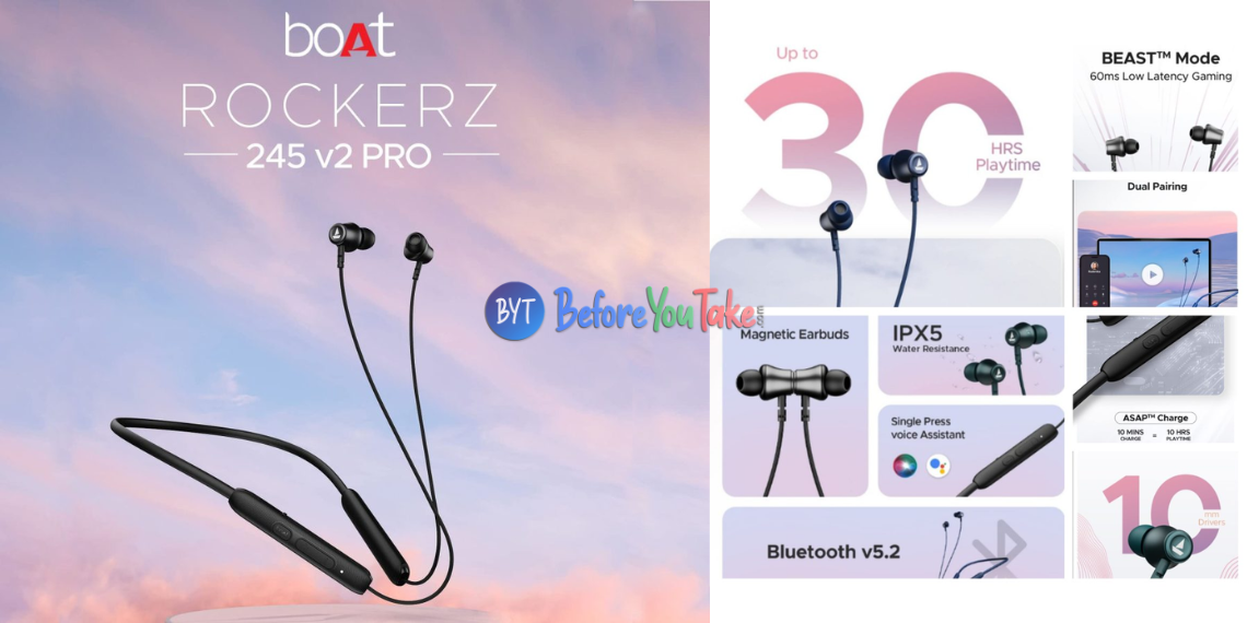 Elevate Your Audio Experience Introducing the boAt Rockerz 245 V2 Pro Earbuds at an Unbeatable Price of ₹999 - Launching on August 25th! - Before You Take