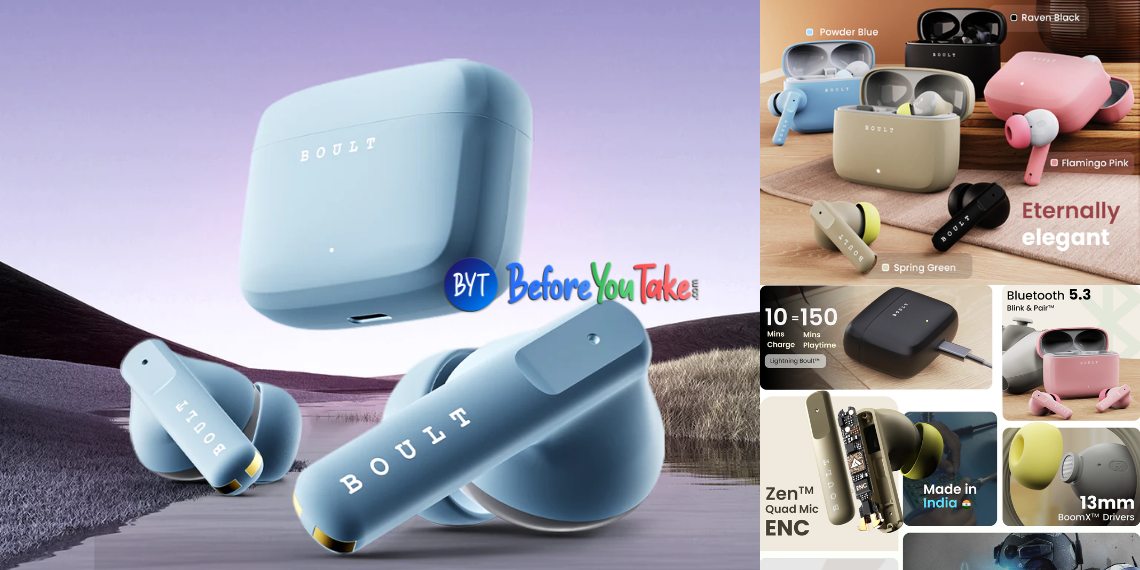 Experience Uninterrupted Music with Boult Z60 TWS Earbuds - 60 Hours Playtime and Low Latency Mode Launched in India - Tech News - Updates - Before You Take