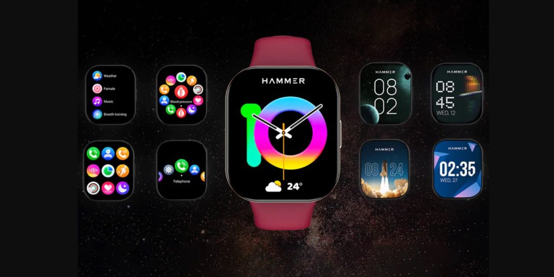 Introducing the Hammer Robust Smartwatch - A Blend of Style, Durability, and Advanced Features at Just Rs. 2999 - Tech News India - Updates - Before You Take