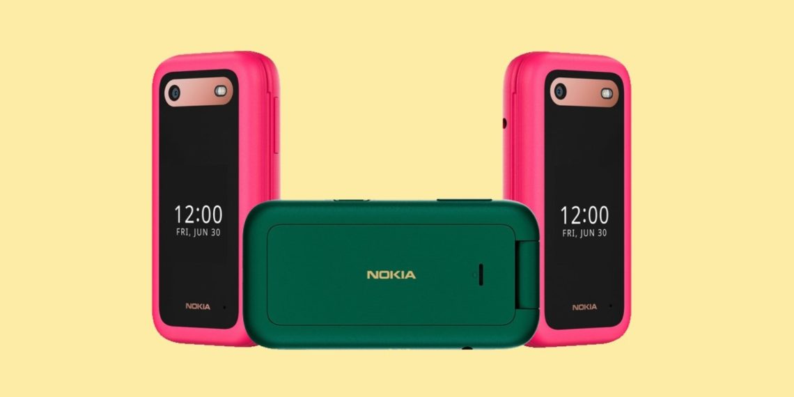 Nokia 2660 Flip: Now Available in India in Vibrant Pop Pink and Lush Green Colors