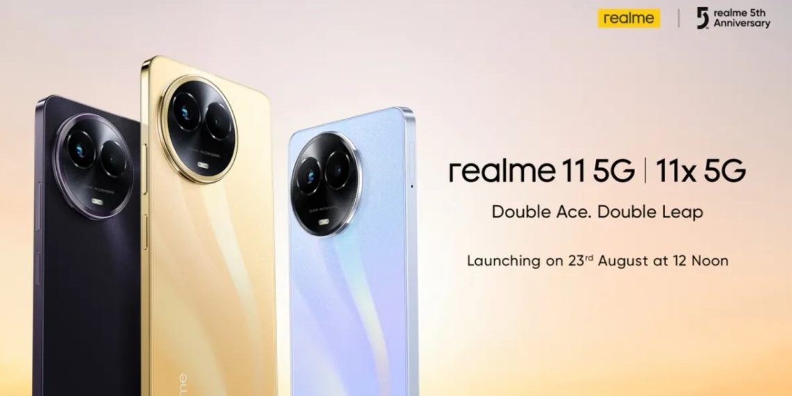 Realme 11 5G and Realme 11x 5G - Unveiling India's Next Smartphone Sensations on August 23rd - Tech News - Updates - Smartphone Launch - Before You Take