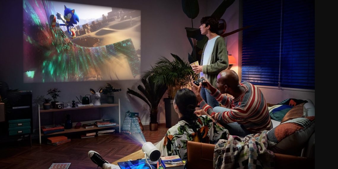 Samsung Unveils Freestyle Gen 2 - The Ultimate Portable Projector with Gaming Hub for Immersive Entertainment - Tech News India - Updates - Before You Take