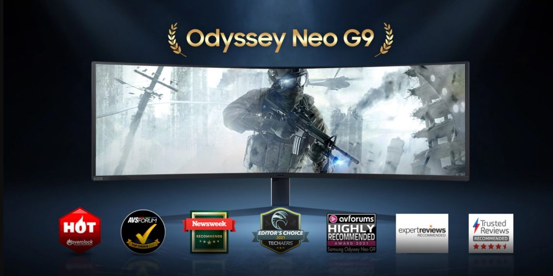 Samsung Unveils Odyssey Neo G9 - World's First Dual UHD Gaming Monitor with 240Hz Refresh Rate - Tech News India - Updates - New Launch - Before You Take