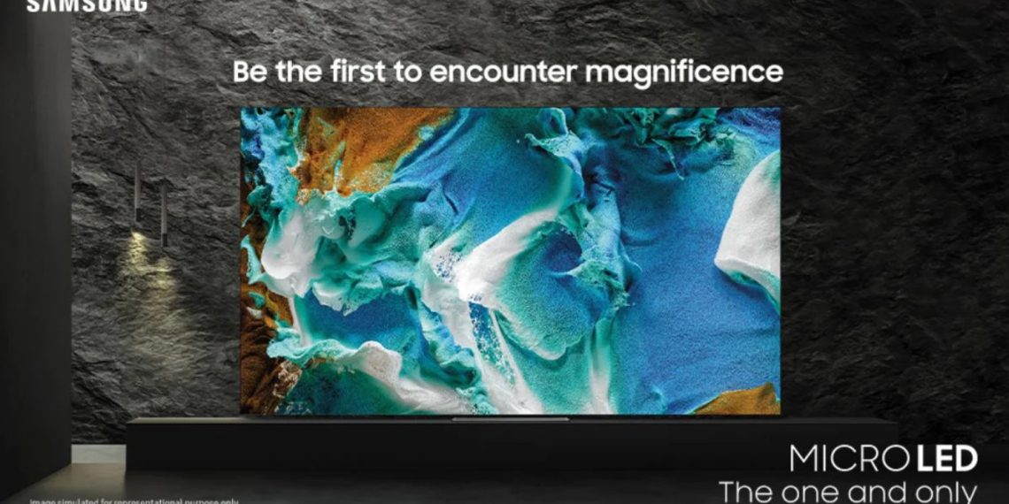 Samsung's Grand Debut in India - Experience Ultimate Luxury with the 110-Inch Micro LED TV - Tech News - Updates - Home Entertainment - Before You Take