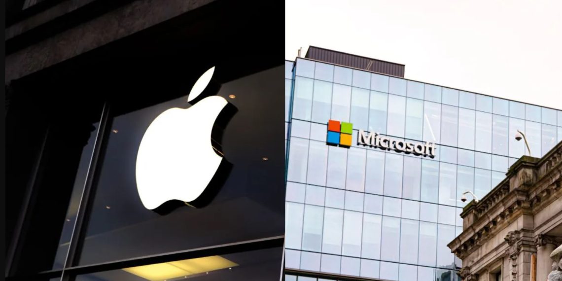 Tech Titans Apple and Microsoft Reign Supreme - Leading the Global Market Capitalization Race - Tech News India - Updates - Market Value - Before You Take