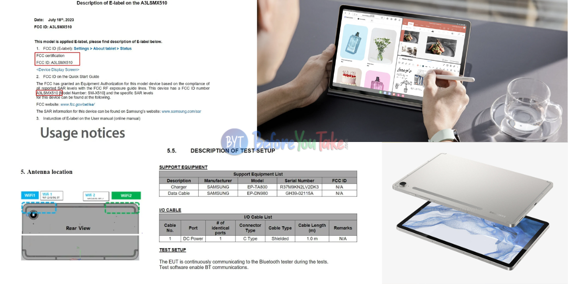 Upcoming Samsung Galaxy Tab S9 FE Series Tablets Receive FCC Certification - Features, Specs, and Launch Expectations - Tech News - Updates - Before You Take