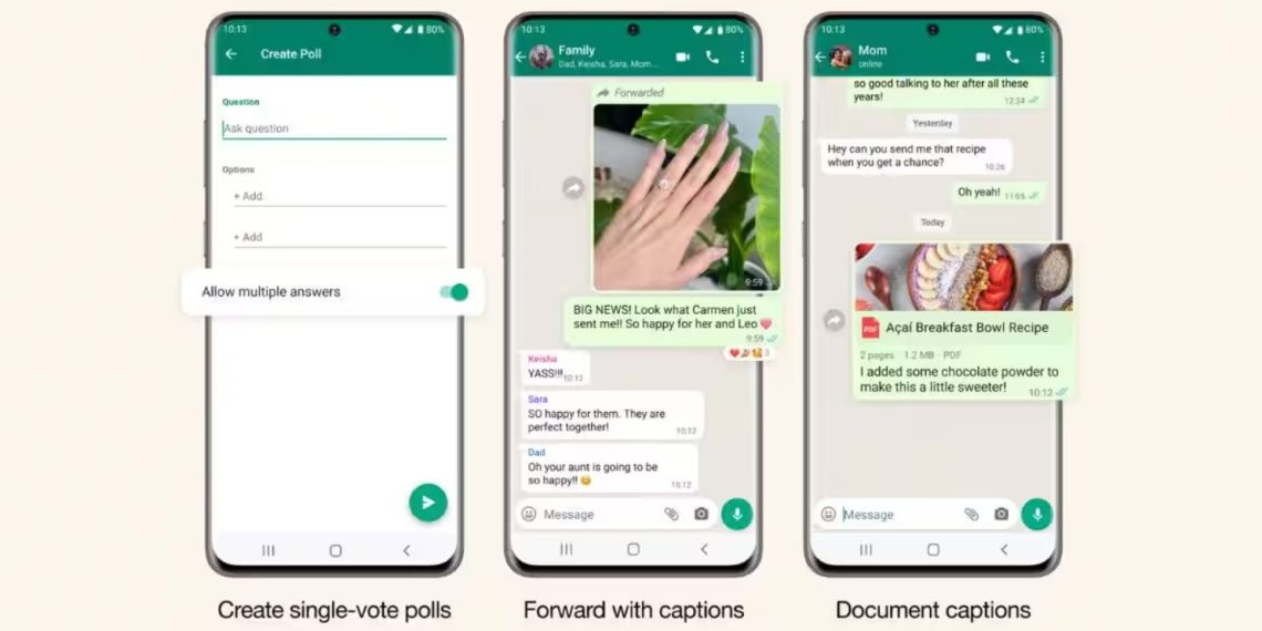 WhatsApp Unveils Share Polls Feature - Transforming Community Interaction and Decision-Making - Tech News India - Software Updates - Before You Take