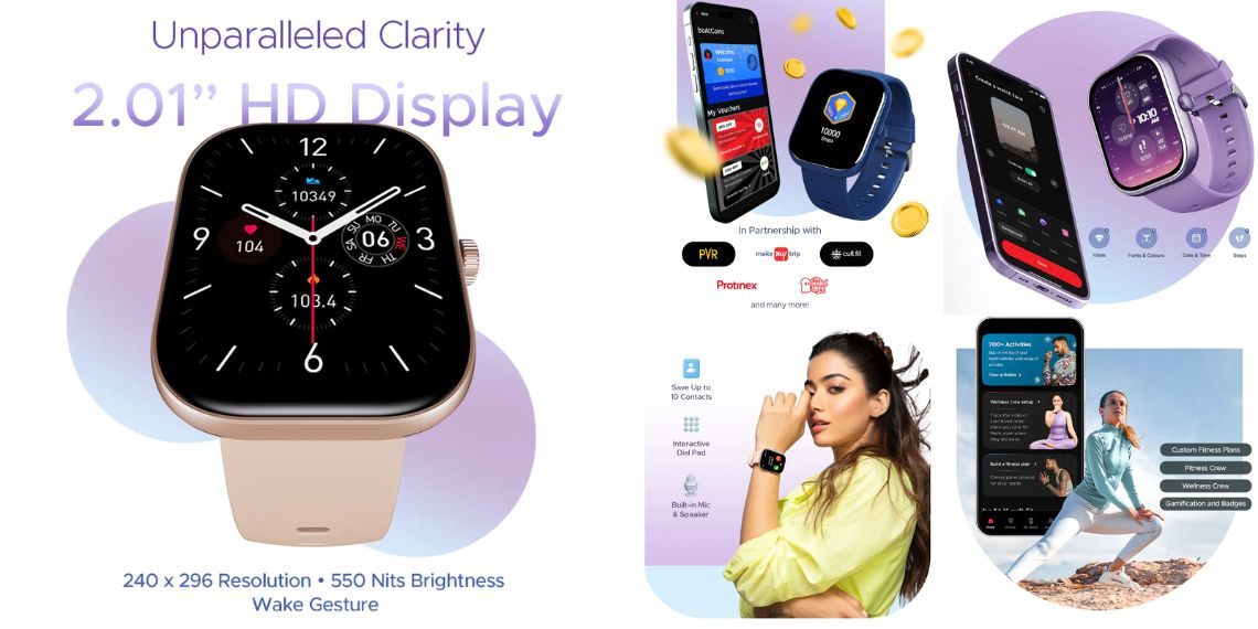 boAt Unveils Wave Sigma Smartwatch - HD Display, Bluetooth Calling, and More Under Rs 1,500 - Tech News India - Updates - New Launch - Before You Take