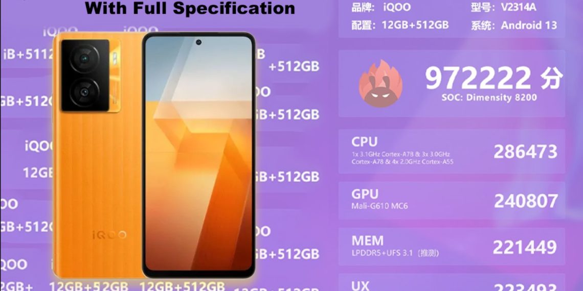iQOO Z8x and Z8 - Full Specifications Revealed with AnTuTu Scores and Fast Charging Details - Latest Tech News India - Updates - Leaks - Before You Take