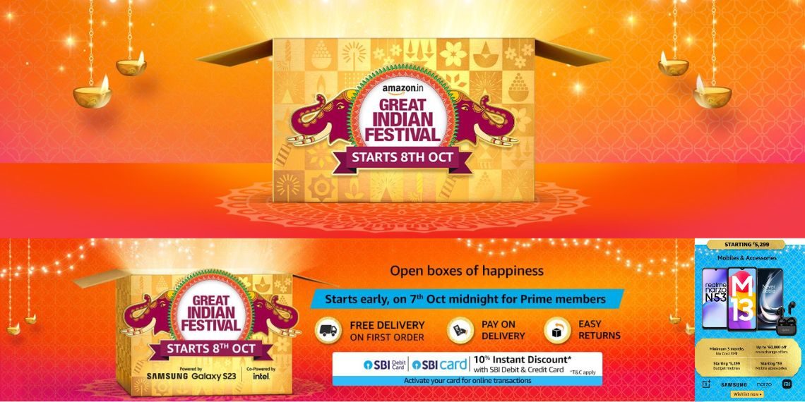 Amazon Great Indian Festival 2023 Sale Date Revealed on October 8th, Prime Member Perks, and Exclusive Deals Revealed – Get Ready to Shop! - Before You Take