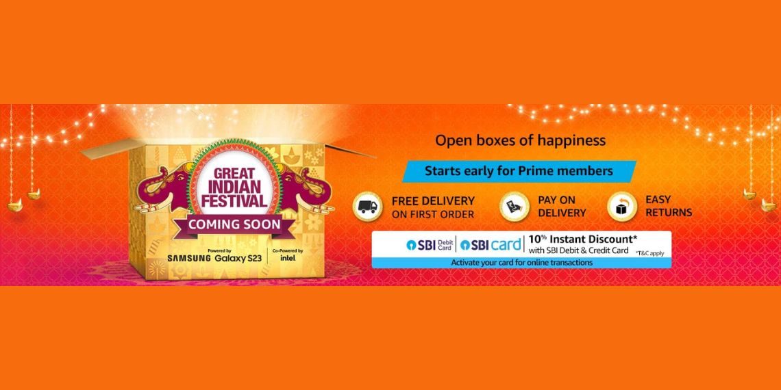 Amazon Great Indian Festival 2023 - Sale Page Now Live, Exclusive Discounts, Sneak Peek of Mobile Deals, and Bank Offers - Tech News - Before You Take
