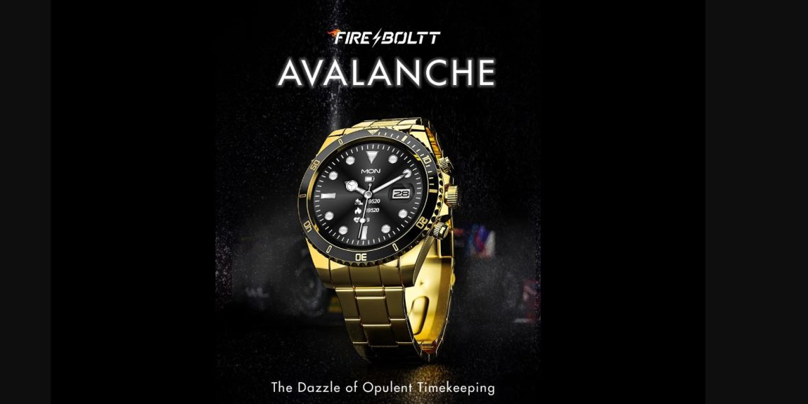 Catch the Wave of Luxury and Functionality with the Fire-Boltt Avalanche Smartwatch - Price, Features, and More - Tech News - Updates - Before You Take