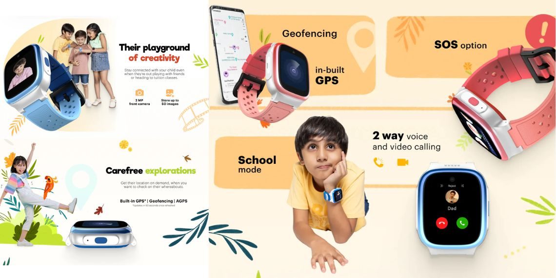 Noise Launches the Noise Explorer in India - A 4G Smartwatch for Kids with 2MP Camera and GPS - Tech News - Updates - Wearable - Before You Take