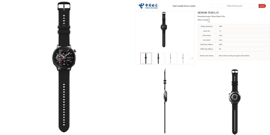 Honor Watch 4 Pro - Certifications, Pricing, Launch Date, and More Revealed for the Premium Smartwatch - Tech News - Updates - Before You Take