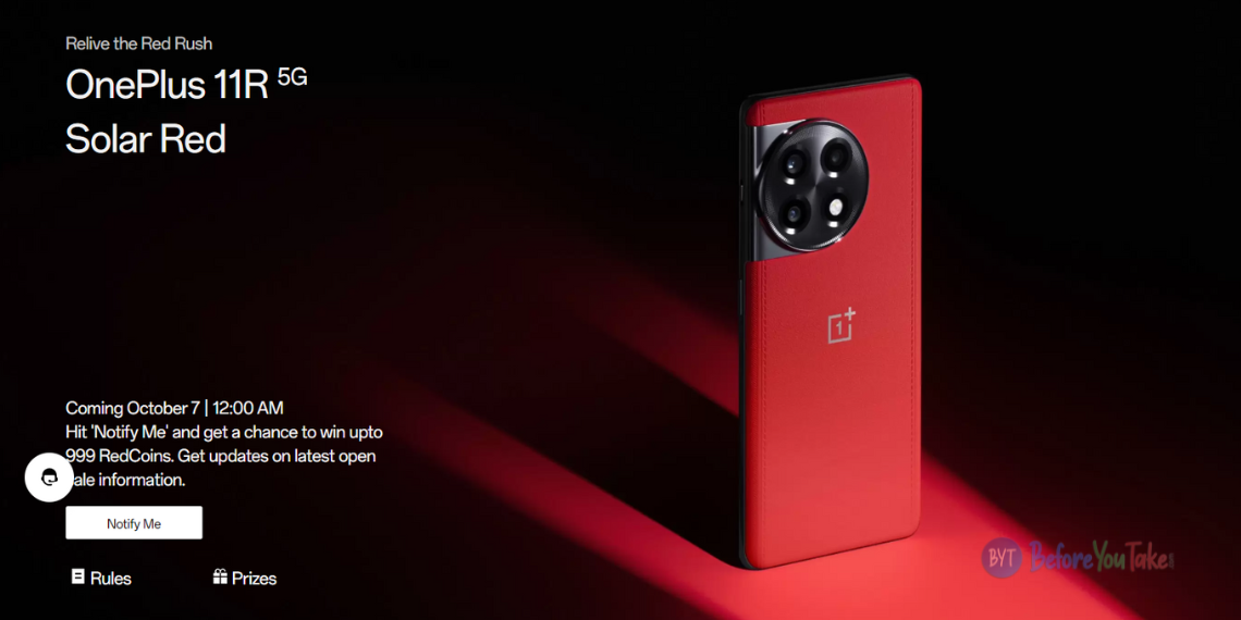 OnePlus 11R Solar Red Variant Launches in India at Rs 45,999, Sale Starts on October 7th with Exclusive Offers - Tech News - Updates - Before You Take