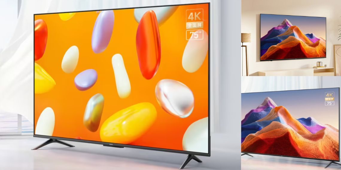Redmi TV A75 2024 Launched - 75-inch 4K Brilliance, High Refresh Rate, and Affordable Price – Unveiling the Specs - Tech News - Updates - Before You Take