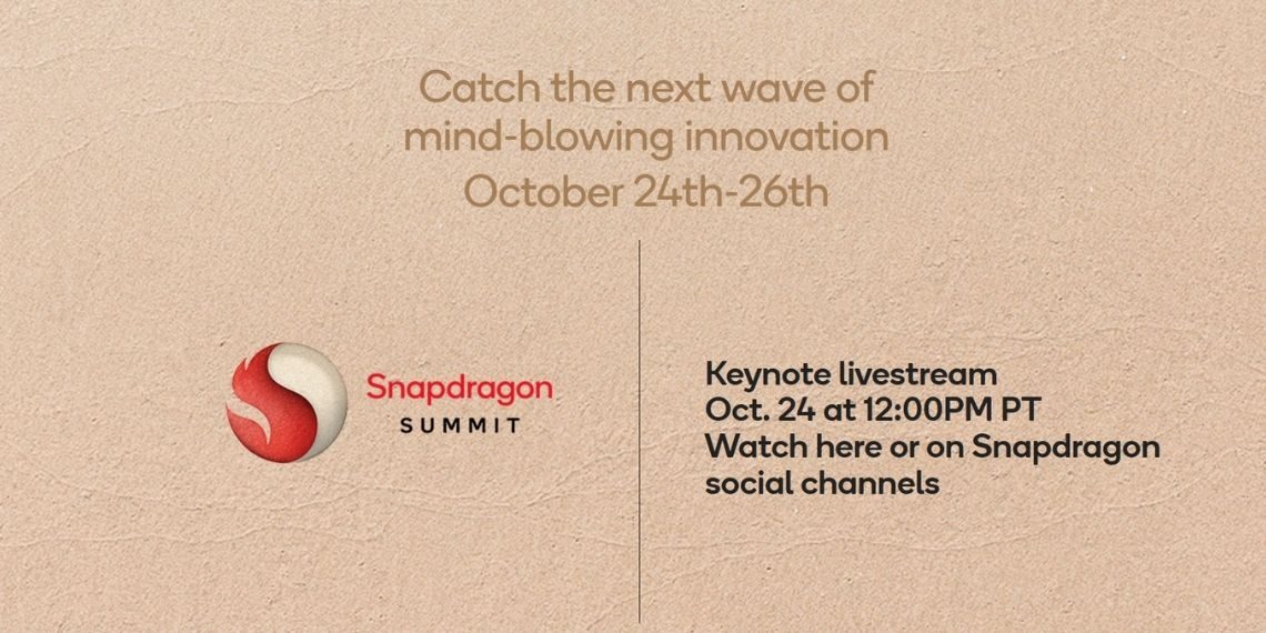 Snapdragon Summit 2023 - Unveiling Qualcomm's Snapdragon 8 Gen 3 on October 25th - Tech News India - Updates - Electronics - Before You Take