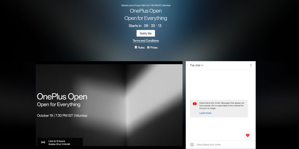 Unveiling the OnePlus Open - Launching Today in India with Event Time, Live Stream Details, Expected Price, and Full Specs - Before You Take