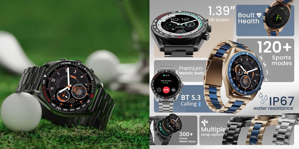 BOULT Mirage Smartwatch Launches in India - Your Perfect Fitness and Tech Companion - Tech News - Updates - New Launch - Before You Take