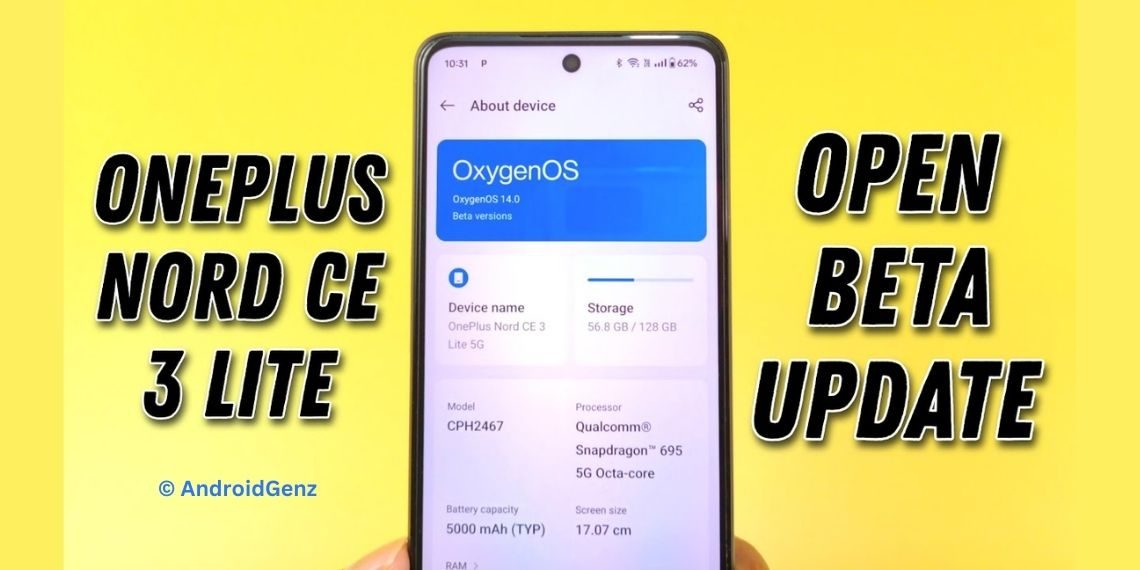 Exclusive Access - OnePlus Nord CE 3 Lite Unveils Android 14 x OxygenOS 14 Open Beta - How to Apply and What to Expect - Tech News - Before You Take