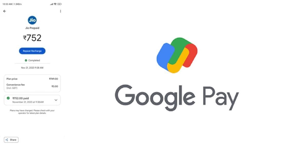 Google Pay Implements Convenience Fees for Mobile Recharges in India - What You Need to Know - Telecom News - Tech Updates - Before You Take