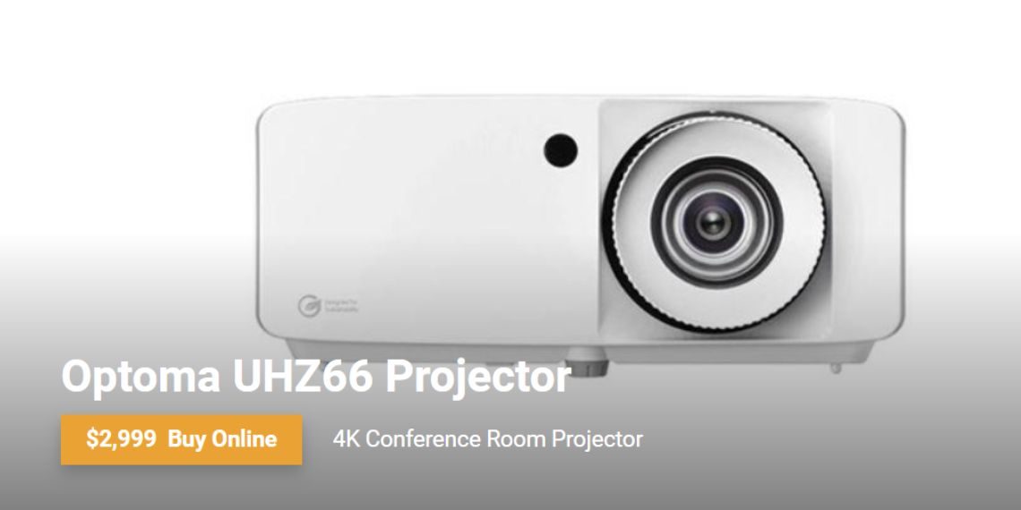 Optoma UHZ66 Ultra-Bright 4K Laser Projector Launched - Specs, Features, Pricing, and More - Tech News - Updates - Before You Take
