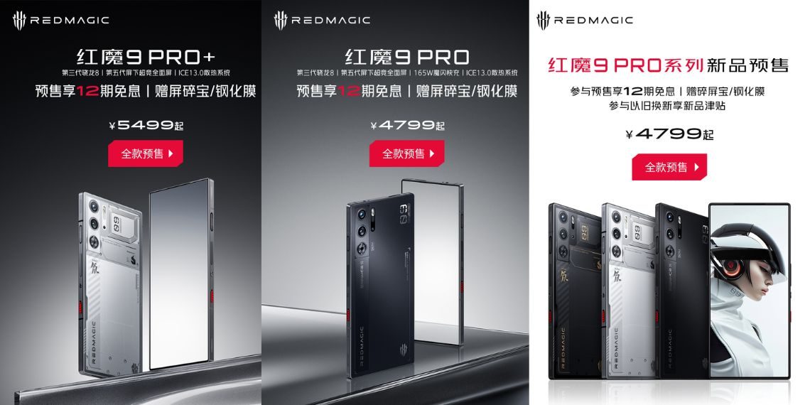 RedMagic 9 Pro Series Launched In China Snapdragon 8 Gen 3, 6500mAh Battery, 165W Fast Charging - Full Specifications and Price - Tech News - Before You Take