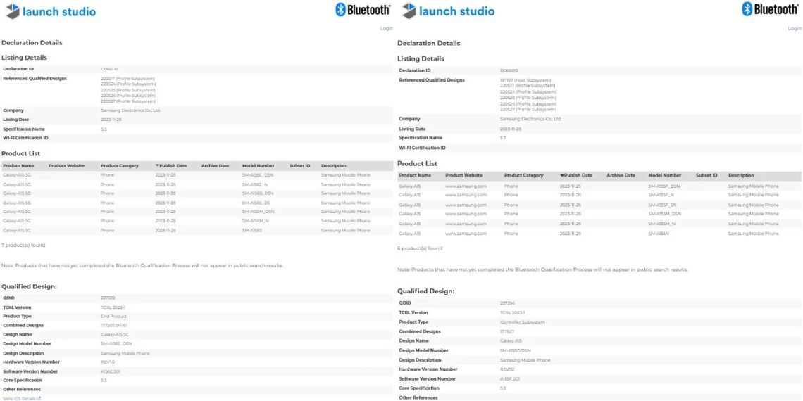 Samsung Galaxy A15 5G - Certified with Bluetooth SIG and IMDA - Specs and Launch Insights! - Tech News - Updates - Gadgets - Mobile - Before You Take