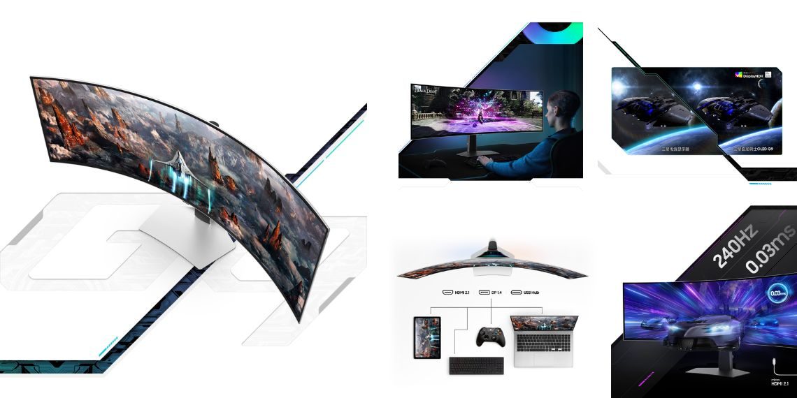 Samsung S49CG934 - A 49-Inch Curved OLED Monitor with 240Hz Refresh Rate and 1,000 Nits Brightness Now Available in China - Tech News - Before You Take