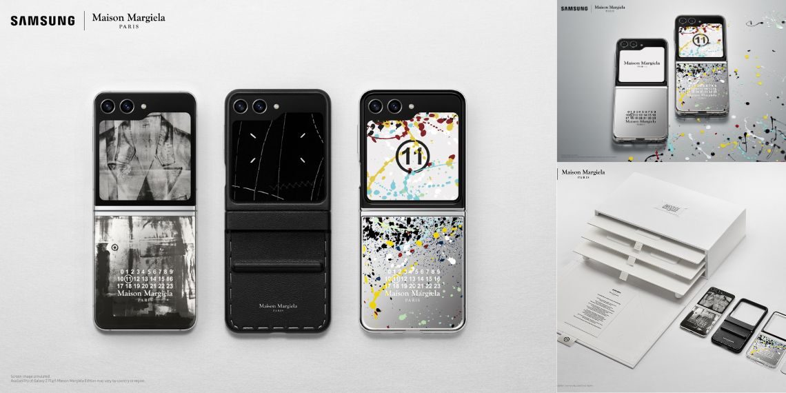 Samsung Unveils Limited Maison Margiela Edition for Galaxy Z Flip 5 - Price, Availability Revealed - Tech News - Updates - Before You Take